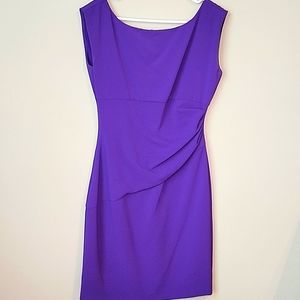 Diane Von Furstenburg Purple Mini Dress